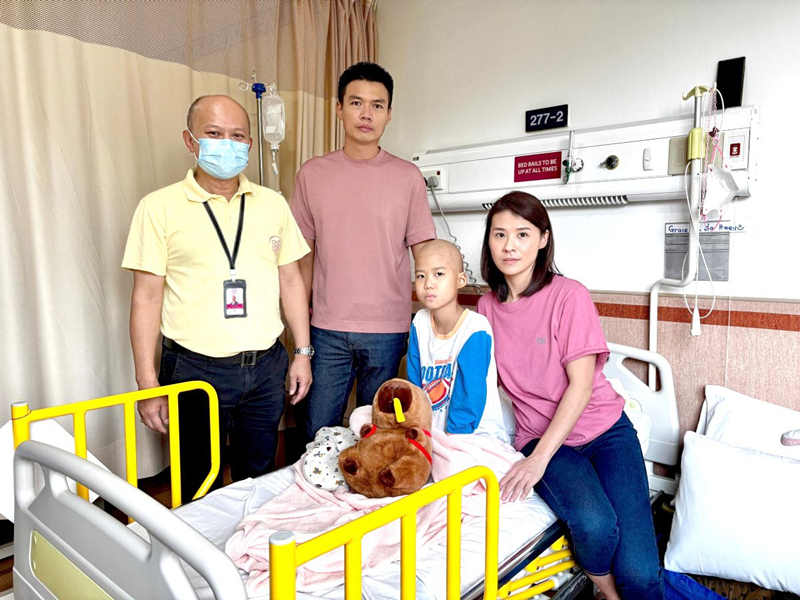 癌症二度复发 女童筹120万赴狮城治疗